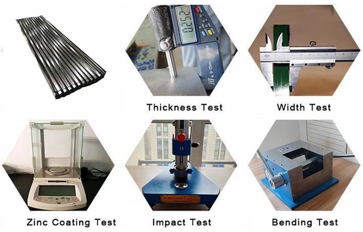 Building Material Galvalume Corrugated Roof Sheet test Building Material Galvalume Corrugated Roof Sheet test